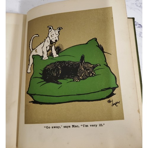 332 - Aldin, Cecil (Illust.). Puppy Tails, London: Lawrence & Jellicoe, [c.1911], quarto,  16 colour p... 