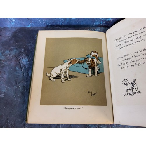 332 - Aldin, Cecil (Illust.). Puppy Tails, London: Lawrence & Jellicoe, [c.1911], quarto,  16 colour p... 