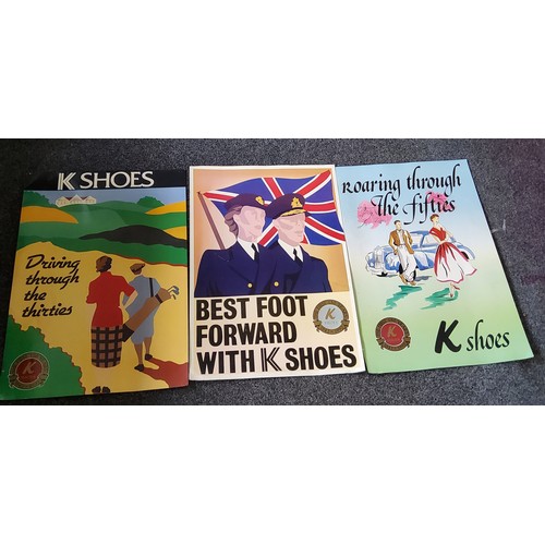 384 - Advertising Posters  - K Shoes THe First 150 Years, 1842 - 1992, Best Foot Forward with K Shoes... 