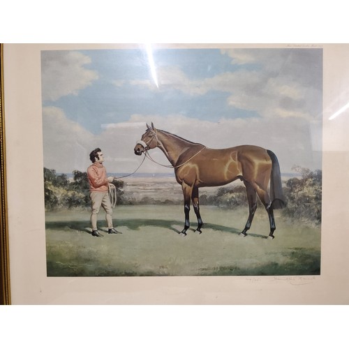 406 - Terence Cuneo (1907 – 1996), by and after, Derby Day, coloured print, 46.5cm x 71cm; Lincoln H... 