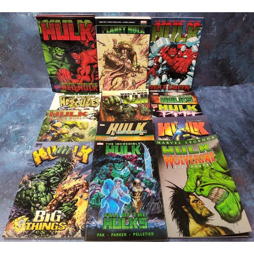 393 - Marvel Graphic Novel Planet Hulk Omnibus; Hulk Red & Green; Fall of the Hulks; Hulk Planet Skaar... 