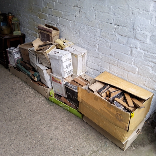 758 - Salvage & Reclamation - A large quantity of oak parquet flooring