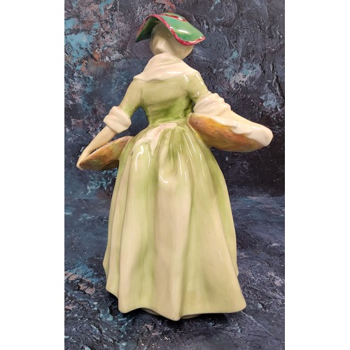 355 - A Royal Doulton figure, Daffy Down Dilly, 20cm high, HN1712