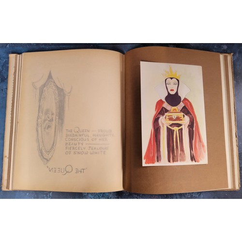 476 - Walt Disney Snow White and the Seven Dwarfs sketch book, first edition, 1938, published Wm Collins S... 