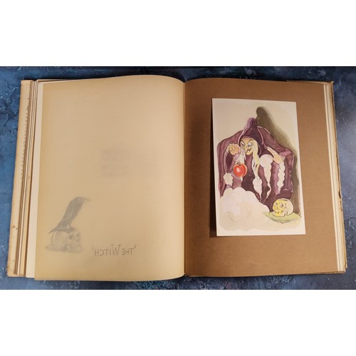 476 - Walt Disney Snow White and the Seven Dwarfs sketch book, first edition, 1938, published Wm Collins S... 