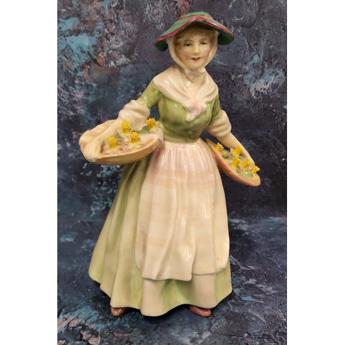 15 - A Royal Doulton figure, Daffy Down Dilly, 20cm high, HN1712