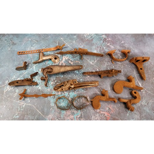 83 - 18th and 19th century flint and percussion gun parts