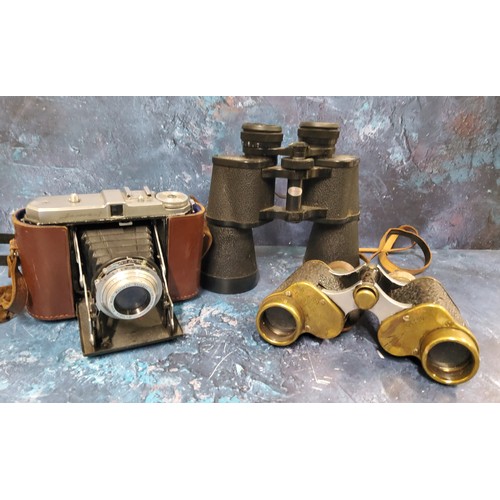 85 - World War I - a set of  French Sthenara binoculars, war department stamp, Special 88393;  ... 