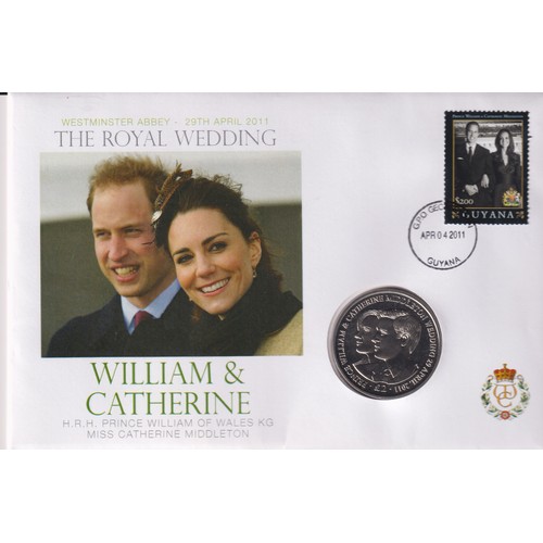 1019 - Stamps, 3 Cover albums with 50+ covers celebrating royal events, and Sets of PHQ cards plus loose PH... 