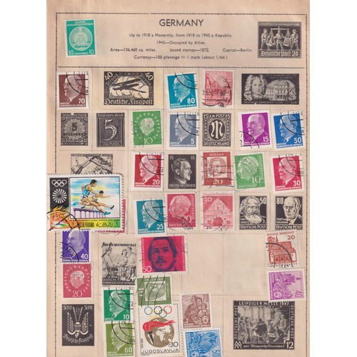 1048 - Stamps- World stamps , mint and used in three junior albums and a packet including a few GB covers. ... 