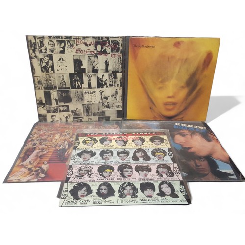 385 - Rolling Stones vinyl Lps including No.2, Decca, Mono, LK 4661, Matrix XARL-6619-1A; Aftermath, Decca... 