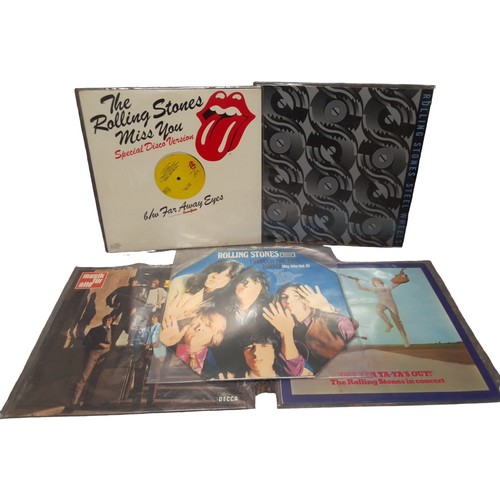 385 - Rolling Stones vinyl Lps including No.2, Decca, Mono, LK 4661, Matrix XARL-6619-1A; Aftermath, Decca... 