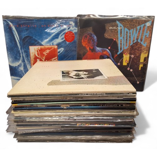 390 - Vinyl Lps including Simple Minds Sons and Fascination I.203 959, Spanish release, New Gold Dream V22... 