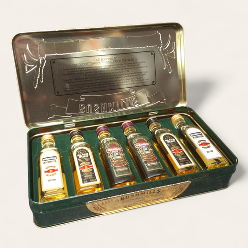 260 - Bushmills Miniature Collection from The Oldest Whiskey Distllery in the World, in original presentat... 