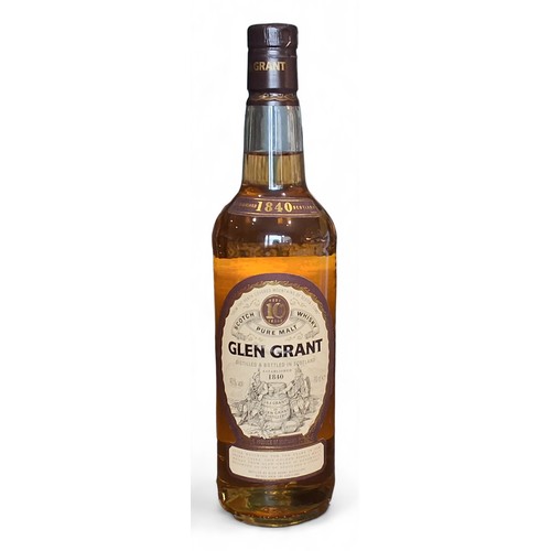 281 - Glen Grant 10 Year Old Scotch Pure Maly Whisky, 40% vol, 70cl