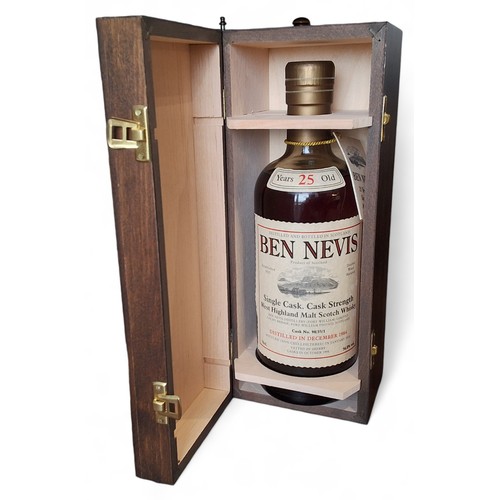 284 - Ben Nevis Single Highland Malt Scotch Whisky, cask no 98/35/1, distilled December 1984, vatted in Sh... 