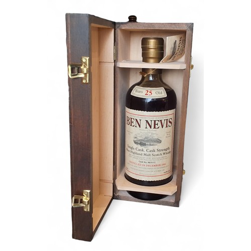 289 - Ben Nevis Single Highland Malt Scotch Whisky, cask no 98/35/12, distilled December 1984, vatted in S... 