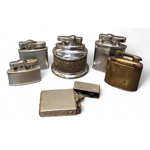 294 - A HW Hahway Progress Maschinen petrol lighter automatic mechanism, c.1914-20; other petrol lighters ... 