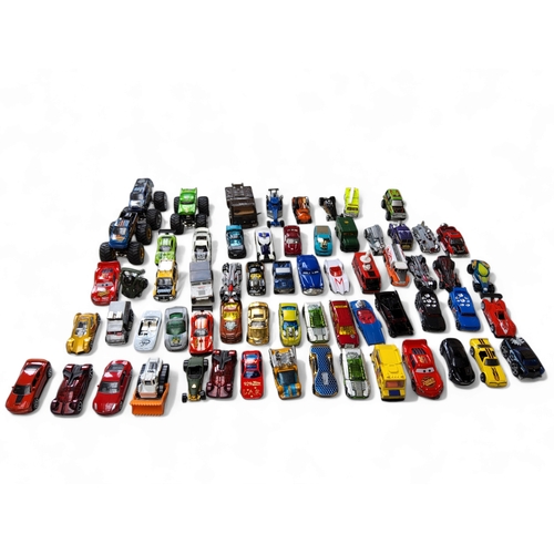 168 - Toys - diecast Hotwheels vehicles, Dodge Charger, Solar Reflex, Sentinel 400 limo, Corvette, Rapid T... 