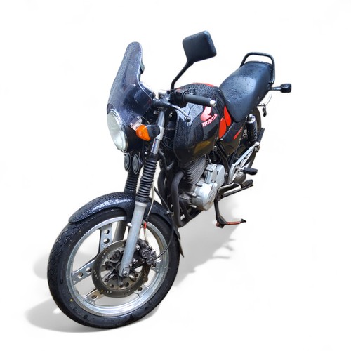 1 - Honda XBR500 499CC motorcycle,first registration 1986, 83,250 mileage, with keyV5 present with origi... 