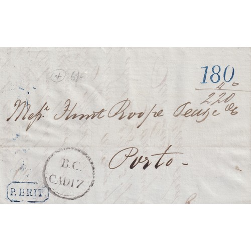 681 - Stamps - 5 covers from Portugal to various destinations from 19th and 20 century and two blocks of 5... 