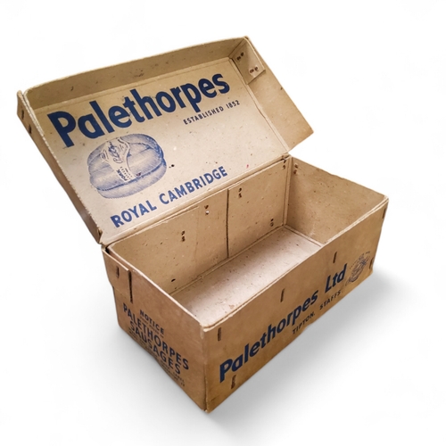 508 - Advertisement - an early 20th century Palethorpes sausages trade box