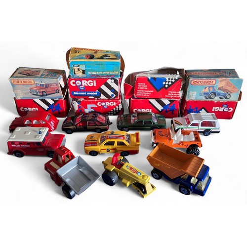 701 - Matchbox Dinky VEM02-M Austin Seven Mini, two boxed, one loose; two VEM03-M Citreon 2CV 1949, both b... 