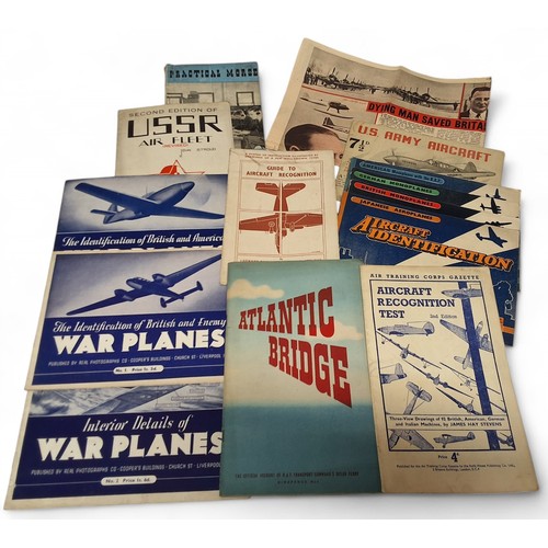 734 - Over 80 issues of Aero Modeller from 1942 to 1948; Hutchinson Complete Illustrated Record Aircraft o... 