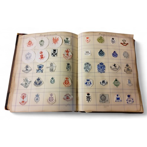 470 - Arms Crest and Monograms - clipped from contemporary notepaper and stationery, categorized and title... 