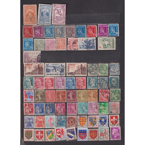 673 - Stamps- A carton containing 7 binders of mainly used GB, Commonwealth and world stamps. Includes Can... 