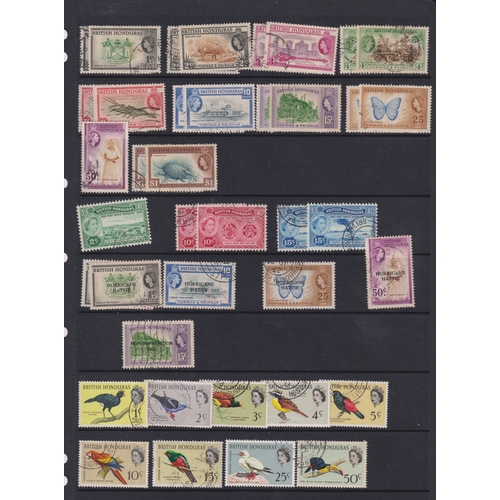 684 - St amps- A collection of mint and used GB and Commonwealth stamps on album leaves and on stock pages... 