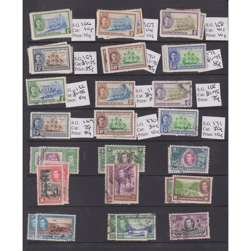 684 - St amps- A collection of mint and used GB and Commonwealth stamps on album leaves and on stock pages... 