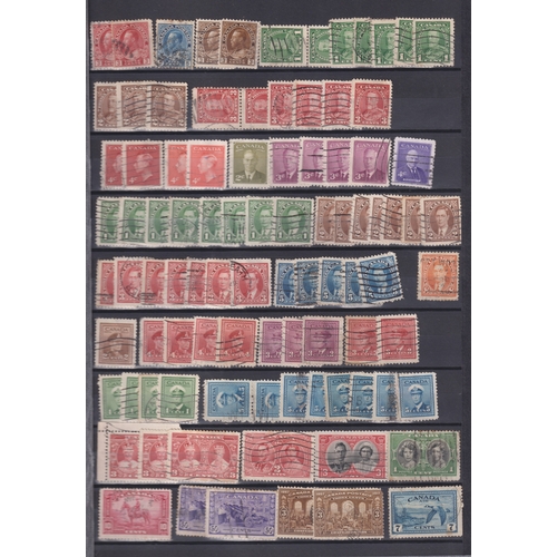 689 - Stamps- Two 64 page stock books well filled with a mainly used collection of GB, Commonwealth and Wo... 