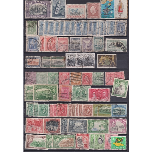 689 - Stamps- Two 64 page stock books well filled with a mainly used collection of GB, Commonwealth and Wo... 