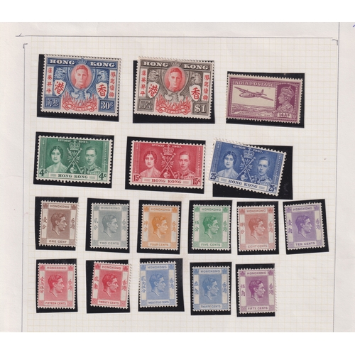 690 - Stamps- six albums of Commonwealth mint and used stamps from reign of King Edward VII onwards, ... 