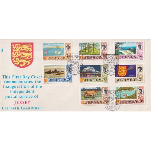 700 - Stamps- a small box containing a collection of of GB and Channel Island presentation packs First Day... 