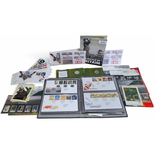 707 - Stamps and coins - First Day Covers from 1991 onwards; Royal Mail Mint Stamps stamps including 2003 ... 