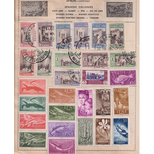 710 - Stamps - a carton containing eight binders/stock books of mint and used GB, Commonwealth and wo... 