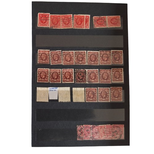 667 - Stamps-GB collection of mint and used King George V stamps from 1910 -36 including values to 2/6d an... 