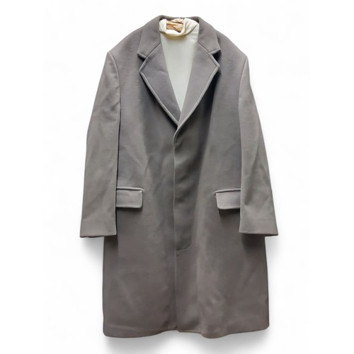 185 - A gentleman's Crombie Aberdeen Tweed pure wool overcoat, approx. size 44in chest