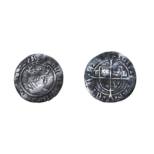 207 - Henry VIII, 2nd coinage, half-groat, York &ndash; Archbishop Lee, E L by shield