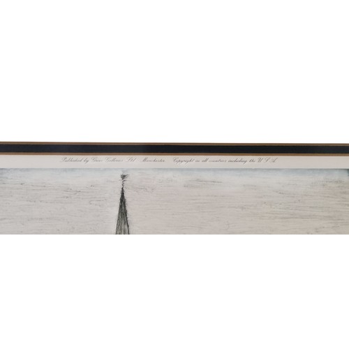 46 - Laurence Stephen Lowry RBA, RA (1887-1976), by and after, Burford Church, signed in pencil, lithogra... 