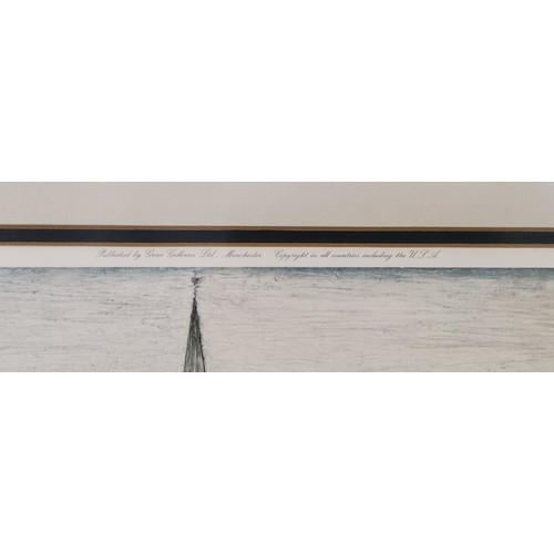 46 - Laurence Stephen Lowry RBA, RA (1887-1976), by and after, Burford Church, signed in pencil, lithogra... 