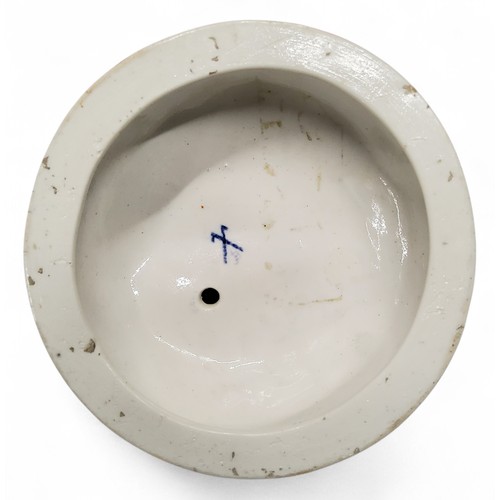 44 - A pair of 19th century figural candlesticks, in the manner of Derby, allegorical of the seasons, Aut... 