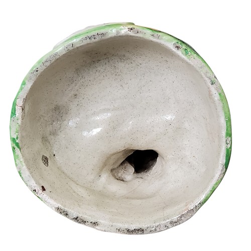 19 - A Staffordshire Pearlware figure, Old Age, modelled with an elderly gentleman, with&nbsp; crutches, ... 