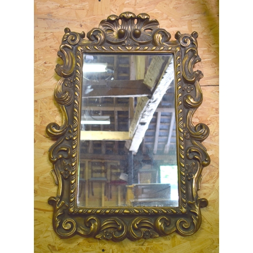 503 - Five assorted gilt framed wall mirrors (5)