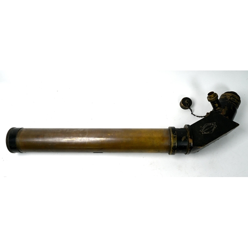 1240 - An Artillery Power 7 Telescope for High Angle Gun No 134 1933, by W Ottway & Co Ltd London, 62 cm lo... 