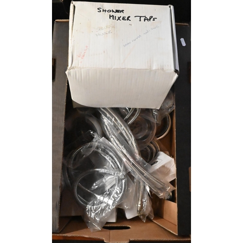 278 - A large quantity of assorted mainly boxed new old stock bathroom/washroom plumbing components, inclu... 