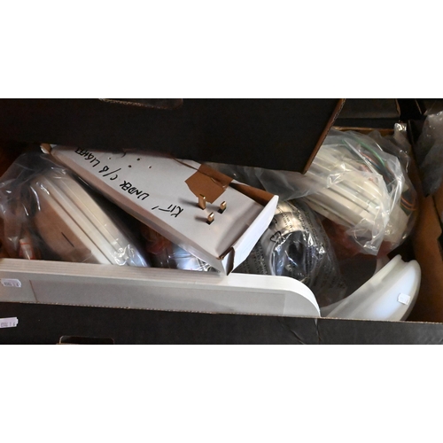 279 - A large quantity of assorted mainly boxed new old stock lighting and electrical components, includin... 