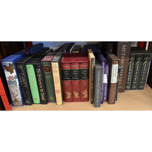 214 - Approximately 160 Folio Society volumes, in slip cases